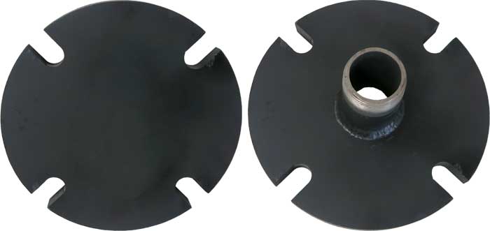 4 Slot Marpol Flange Blind 4 Slot Marpol Flange 