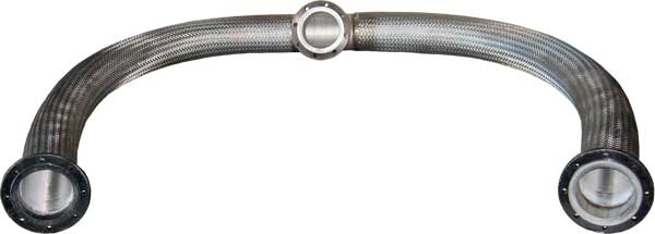 316SS Stainless steel hose with 304SS double braid hose assembly